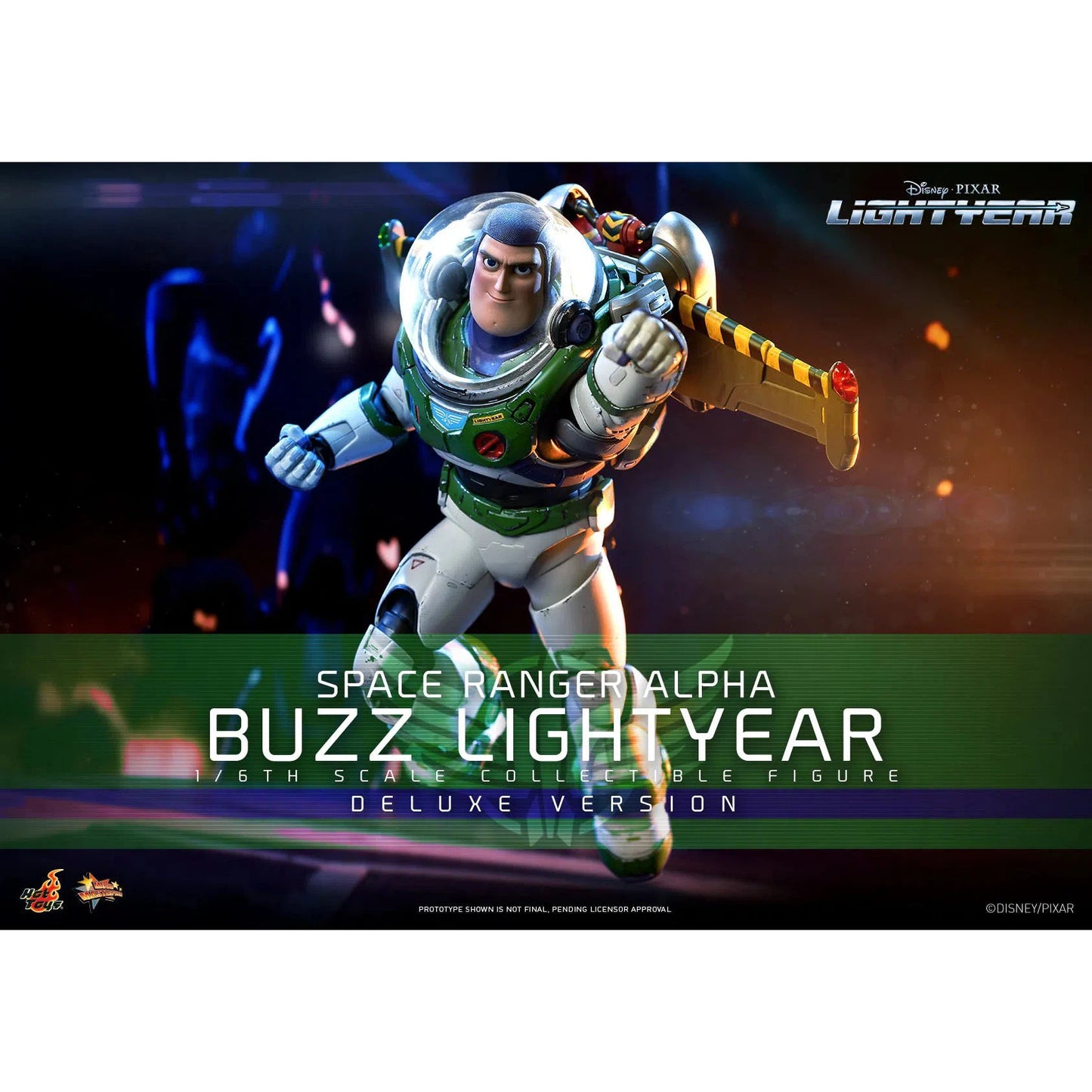 Buzz Lightyear: Space Ranger Alpha: Deluxe: Disney: MMS635 - Hot Toys Action Figure