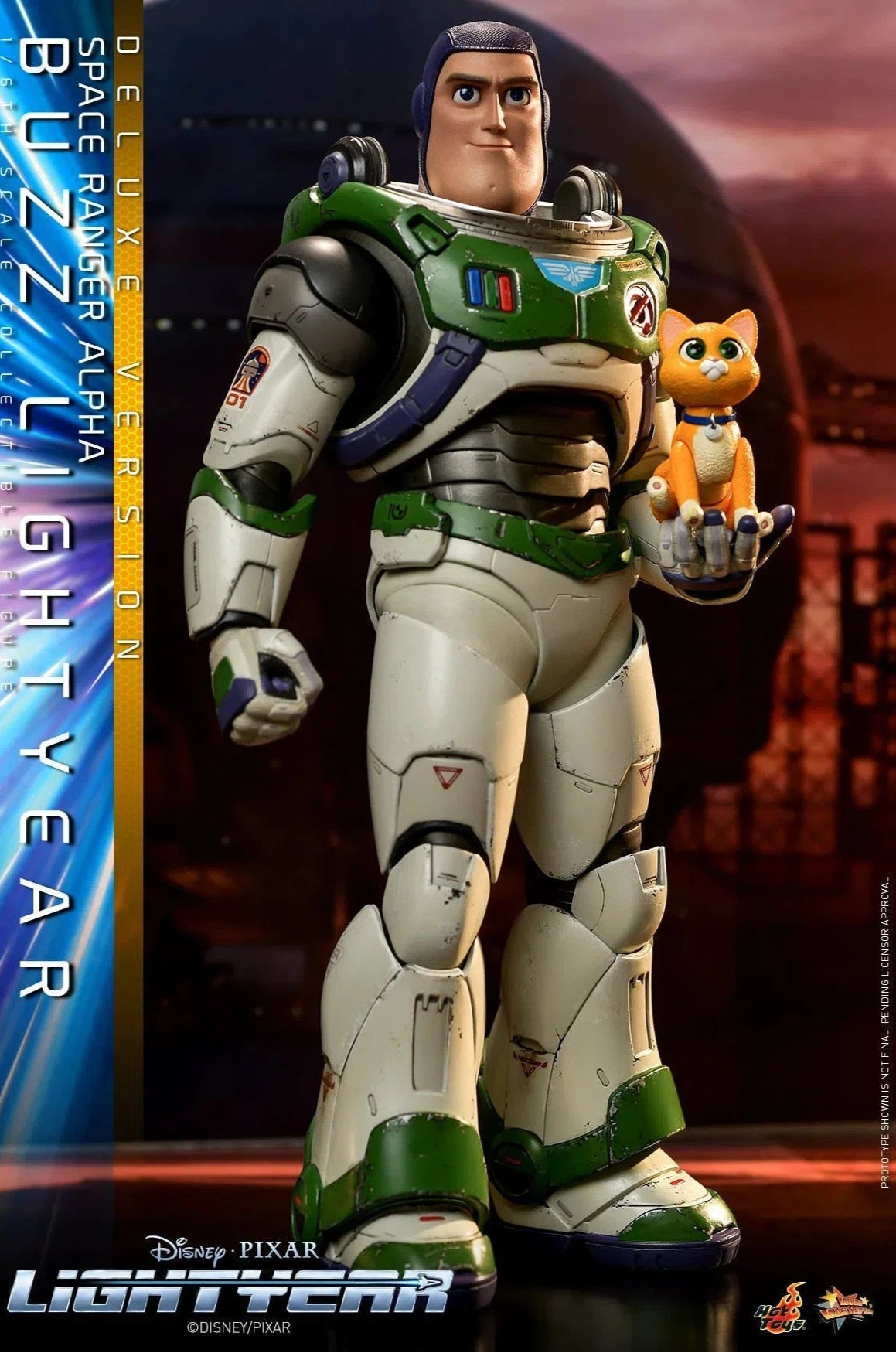 Buzz Lightyear: Space Ranger Alpha: Deluxe: Disney: MMS635 - Hot Toys Action Figure