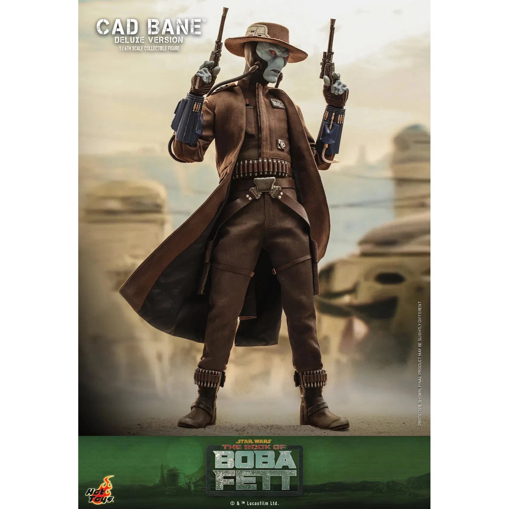 Cad Bane: Star Wars: The Book Of Boba Fett: Deluxe: TMS080 Hot Toys
