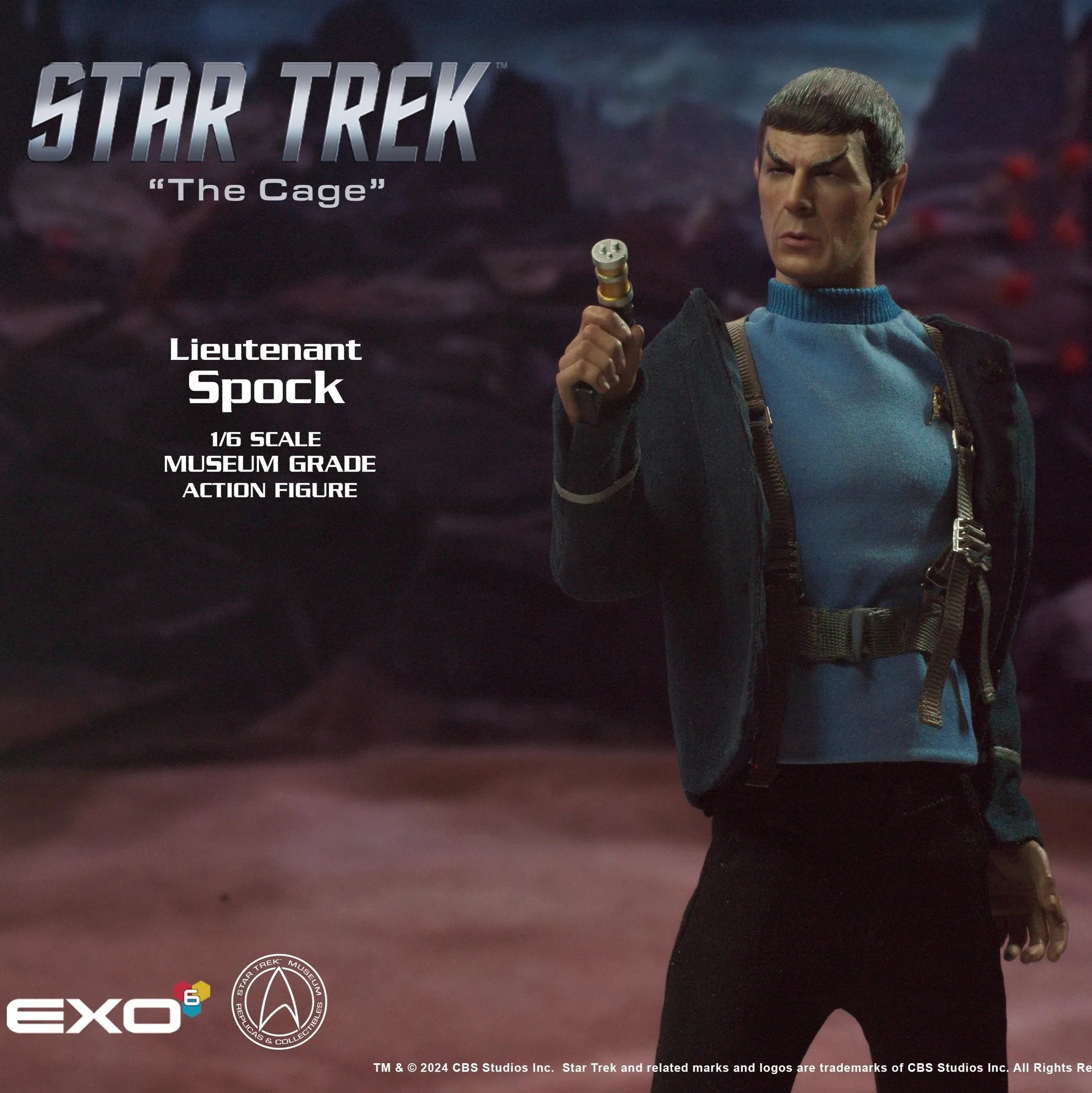 Cage Spock: Star Trek: The Original Series: Sixth Scale - EXO-6 Action Figure