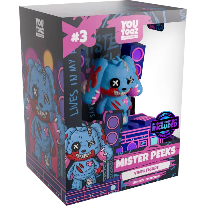 Call Of Duty: Mister Peeks: With In-Game Code: Vinyl Figure: YouTooz: #3 YouTooz