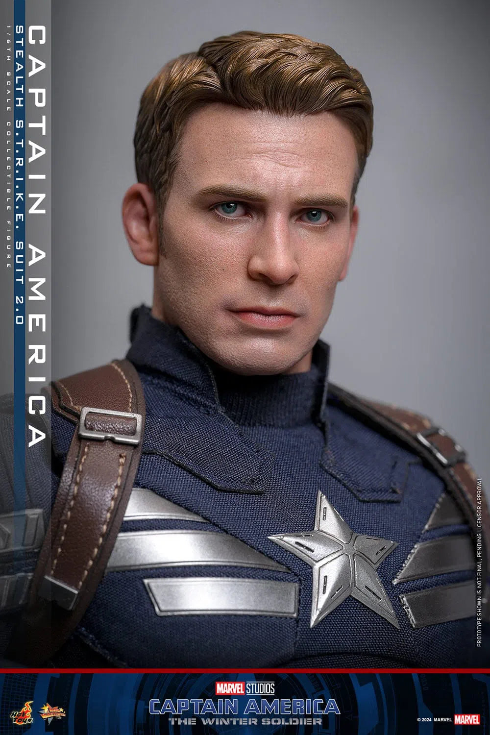 Captain America: The Winter Soldier: Captain America (Stealth S.T.R.I.K.E. Suit): 1/6th Scale Action Figure: Hot Toys Hot Toys