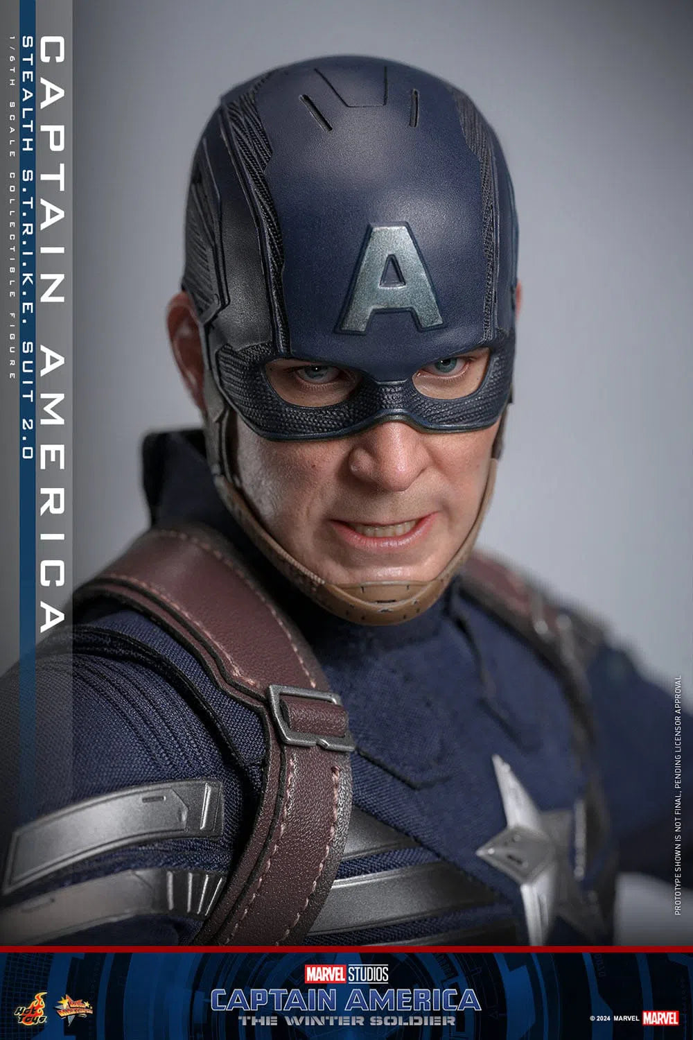 Captain America: The Winter Soldier: Captain America (Stealth S.T.R.I.K.E. Suit): 1/6th Scale Action Figure: Hot Toys Hot Toys