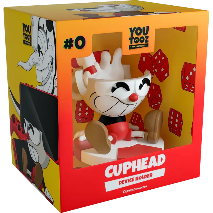 Cupheads: Cuphead: Device Holder: Vinyl Figure: YouTooz YouTooz