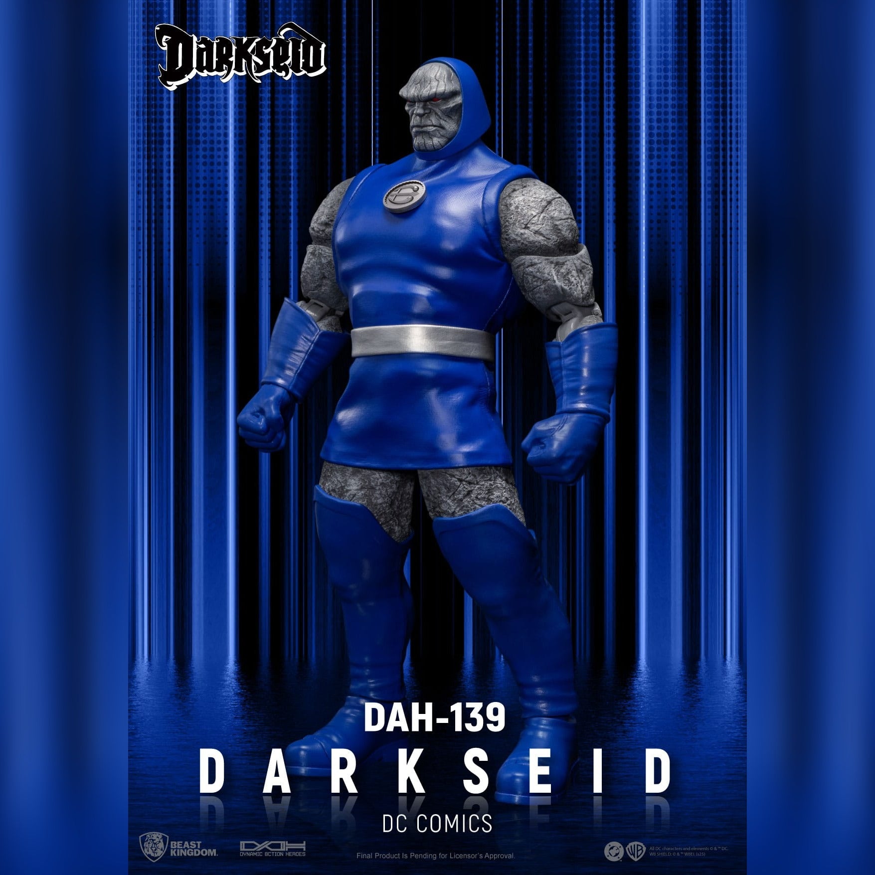 DC Comics: Darkseid: Dynamic 8ction Heroes: DAH-139: Action Figure: 22.5CM Beast Kingdom