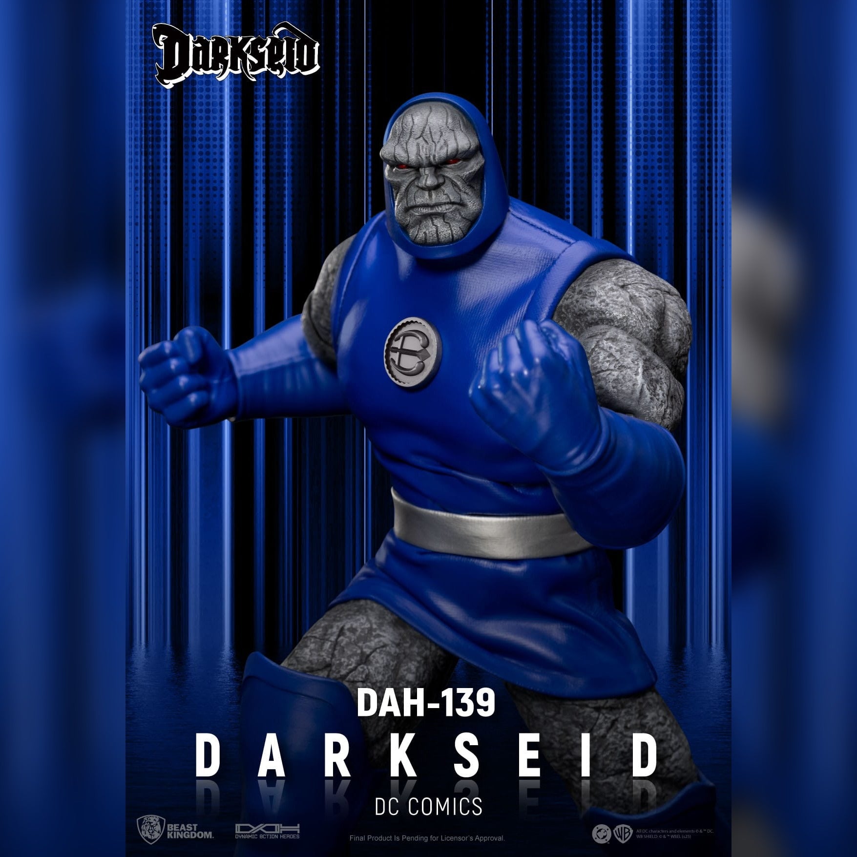 DC Comics: Darkseid: Dynamic 8ction Heroes: DAH-139: Action Figure: 22.5CM Beast Kingdom