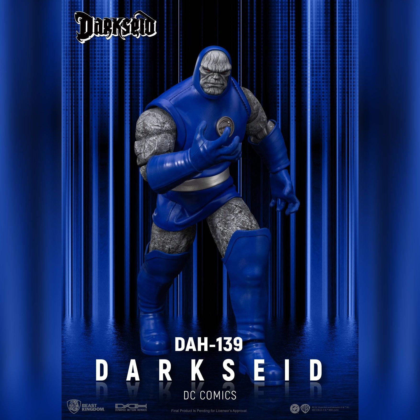 DC Comics: Darkseid: Dynamic 8ction Heroes: DAH-139: Action Figure: 22.5CM Beast Kingdom