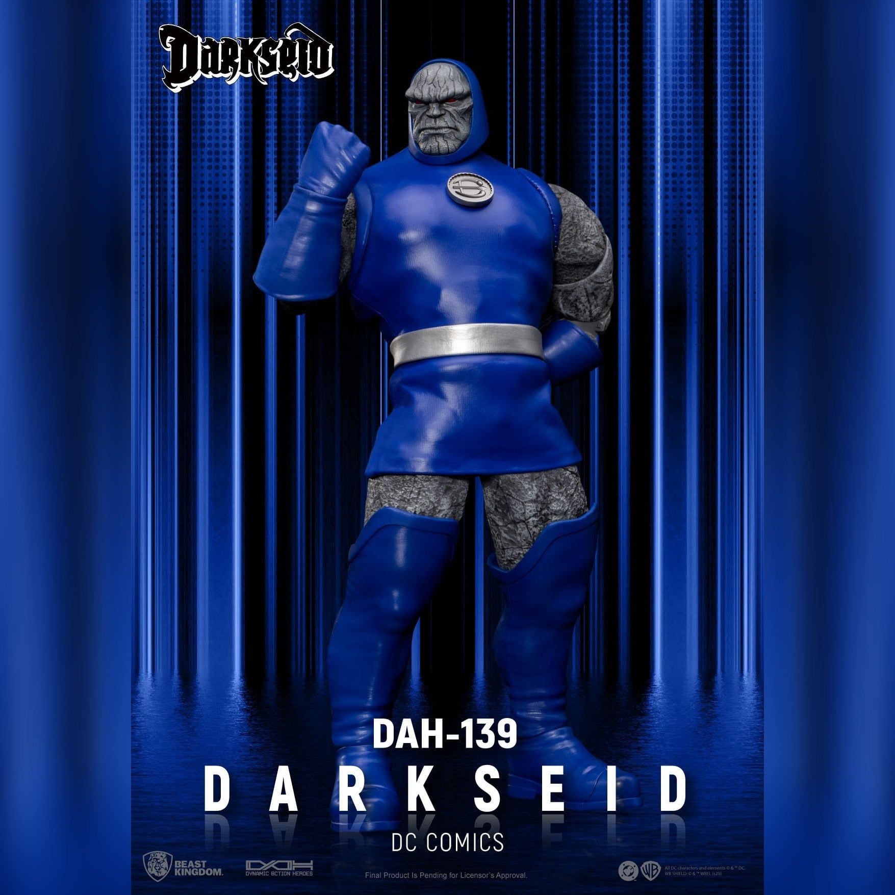 DC Comics: Darkseid: Dynamic 8ction Heroes: DAH-139: Action Figure: 22.5CM Beast Kingdom
