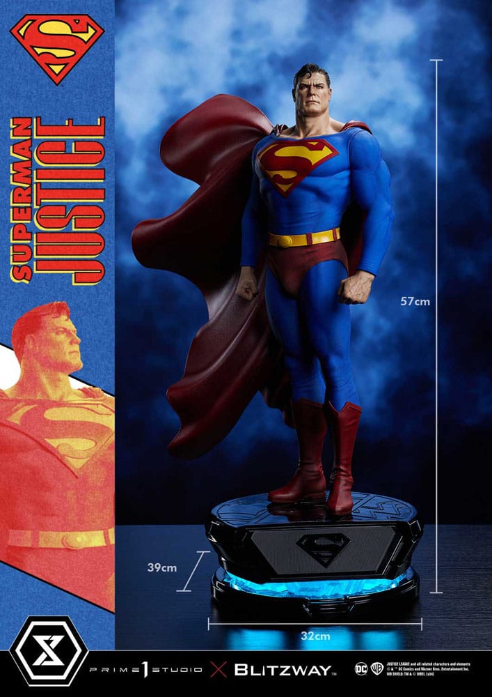 DC Comics Premium Masterline Series Statue 1/4 Superman Justice Comics 5 - Prime 1 Studio Statues