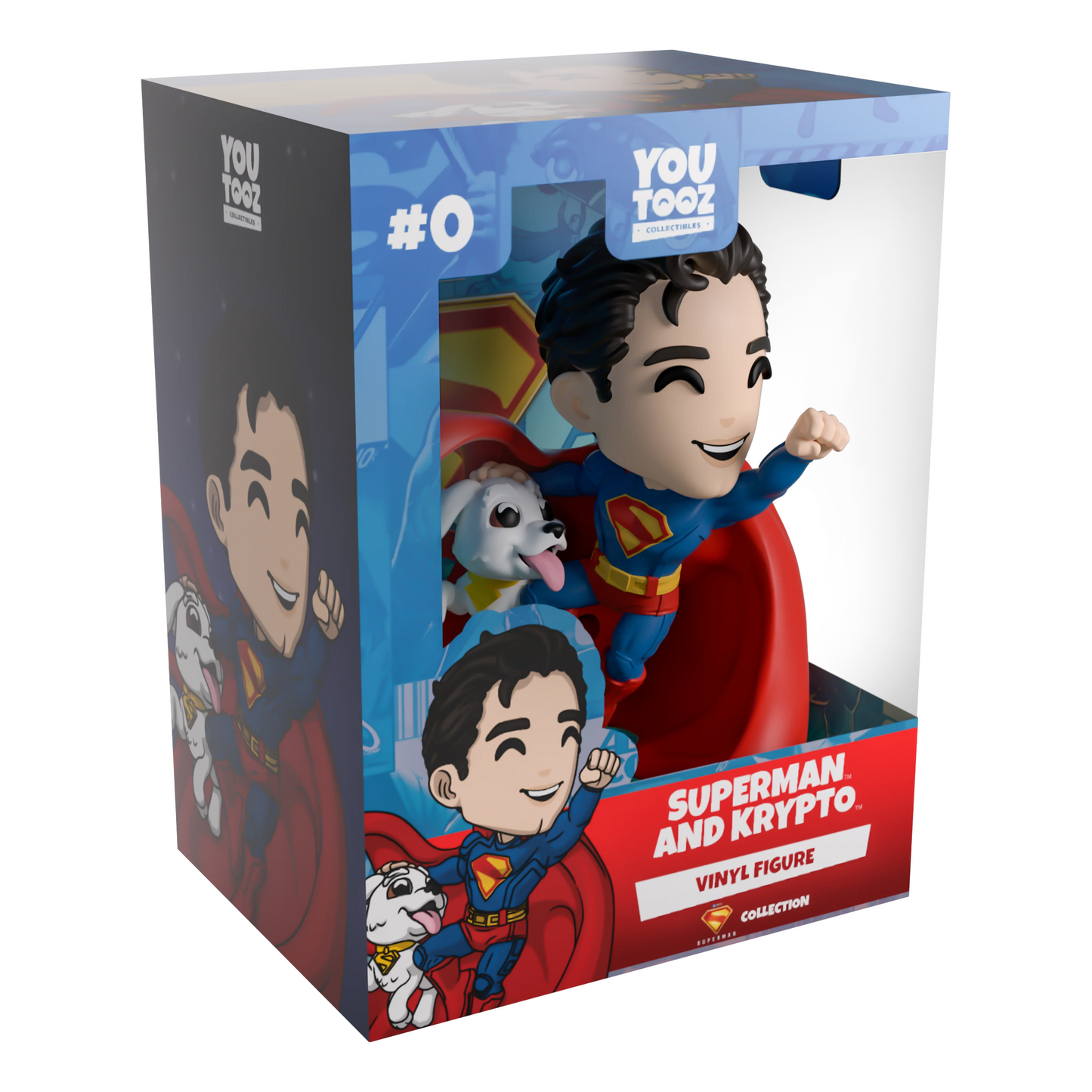 DC Comics: Superman & Krypto: Vinyl Figure - YouTooz Vinyl Figure