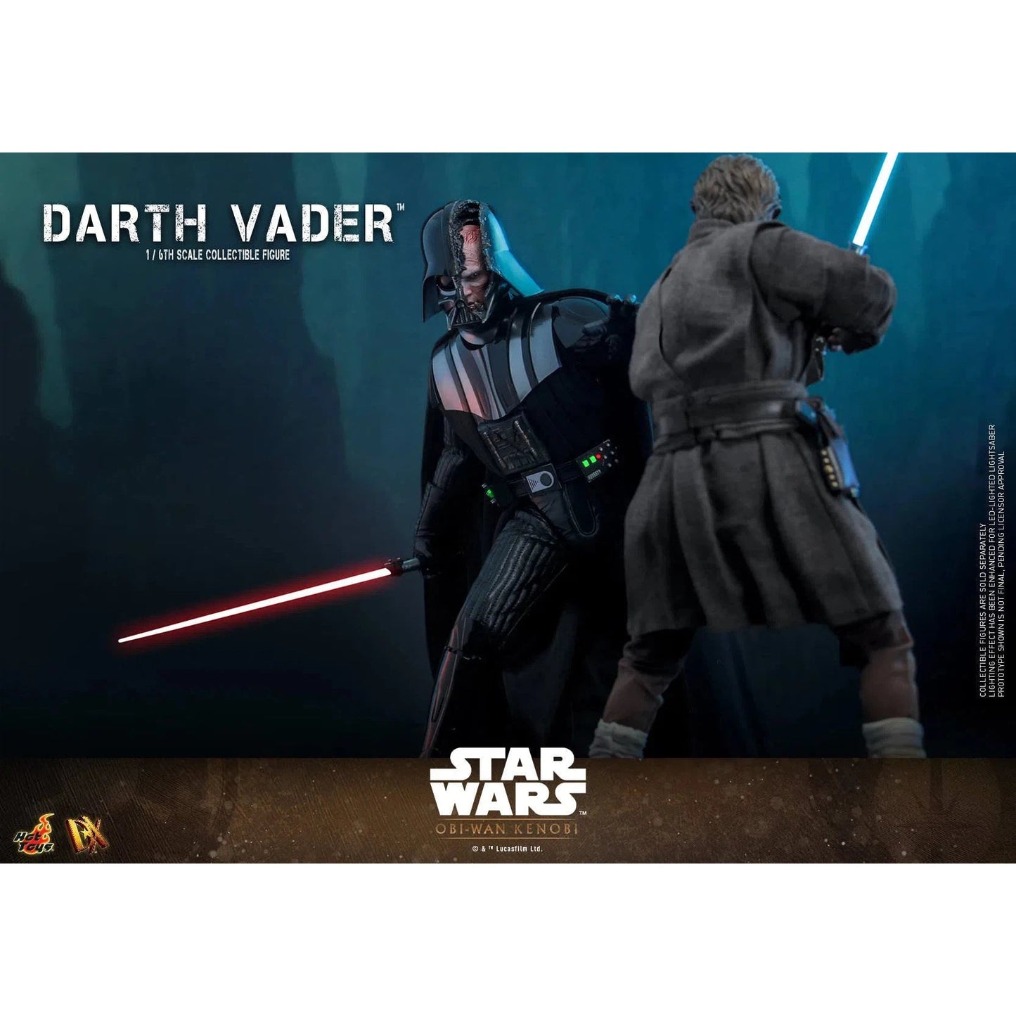 Darth Vader: DX27: Star Wars: Obi-Wan Kenobi - Hot Toys Action Figure