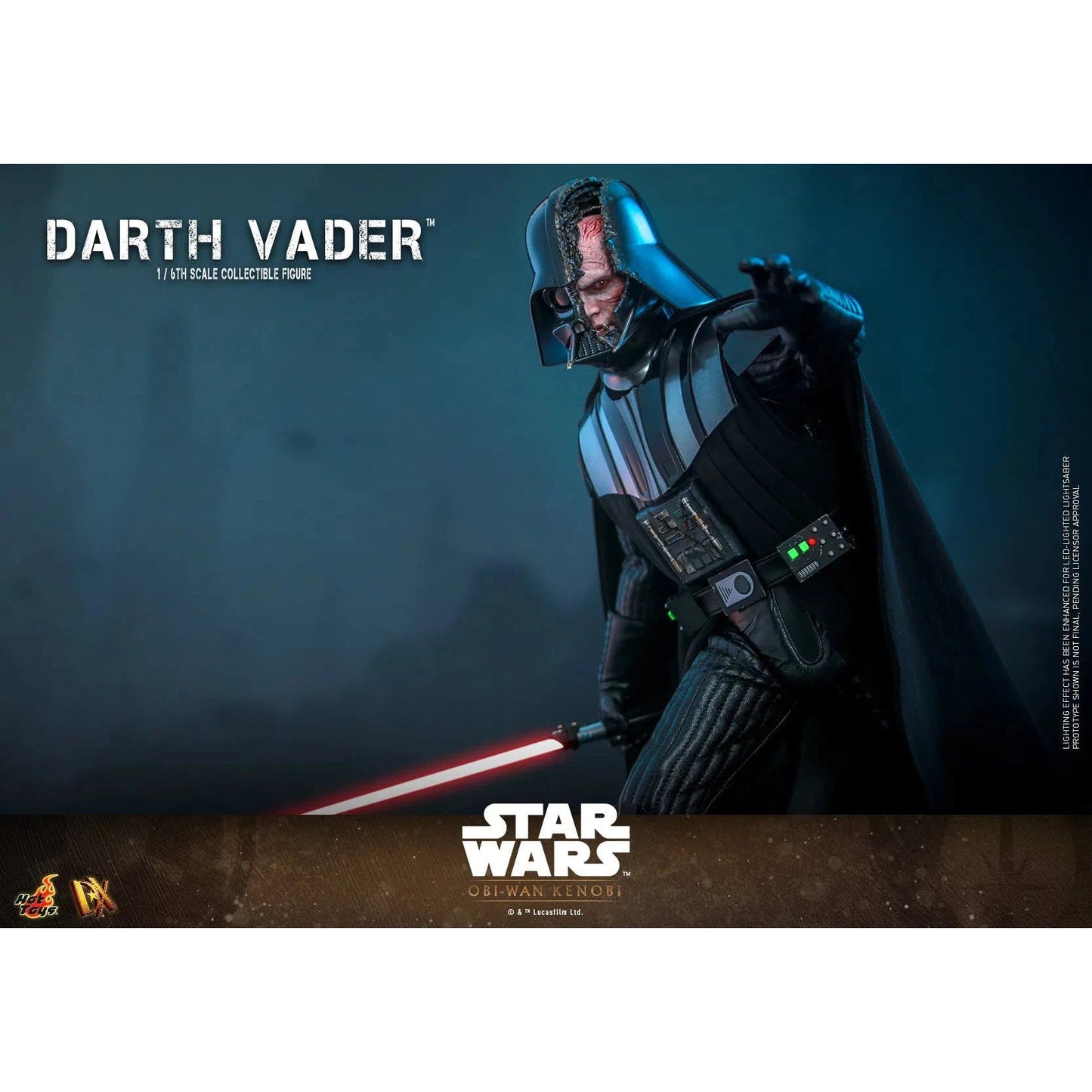 Darth Vader: DX27: Star Wars: Obi-Wan Kenobi - Hot Toys Action Figure
