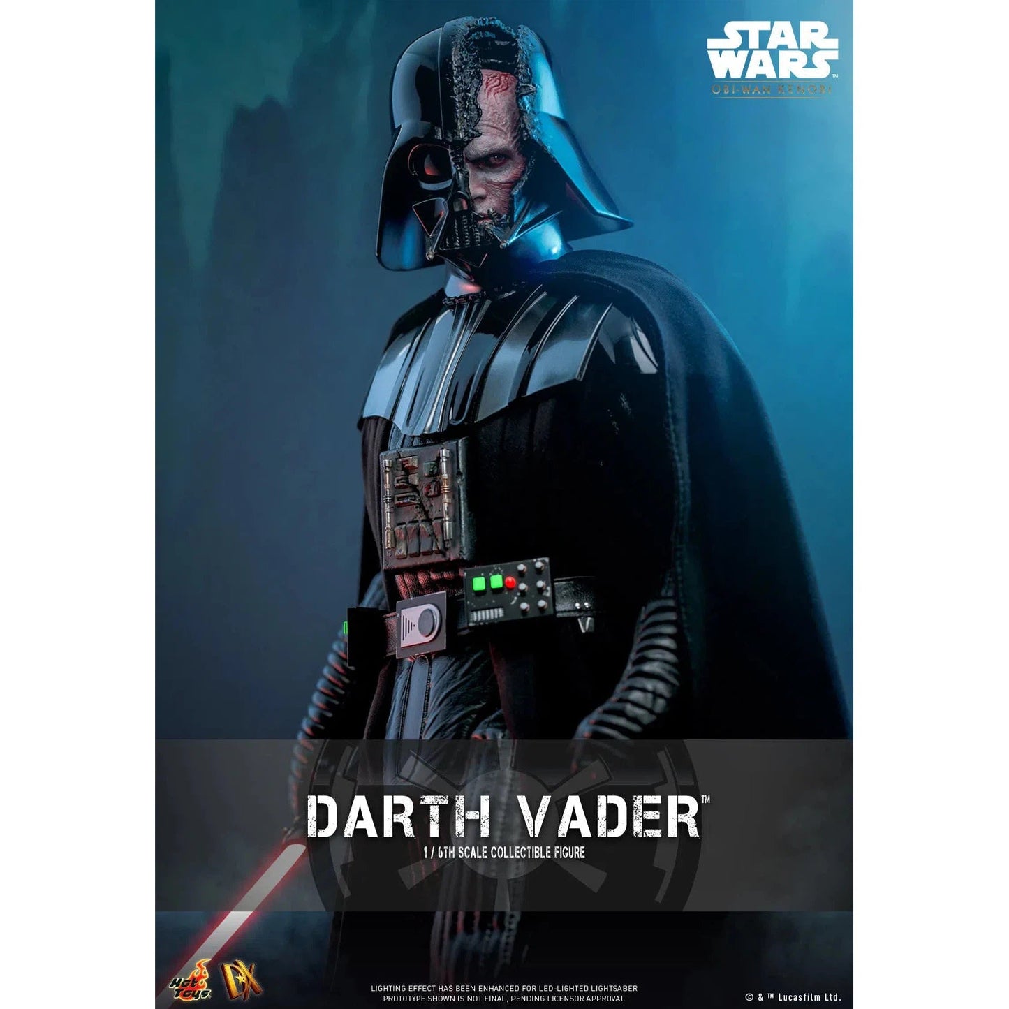 Darth Vader: DX27: Star Wars: Obi-Wan Kenobi - Hot Toys Action Figure