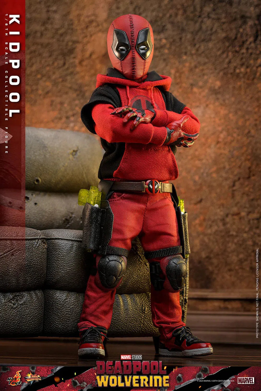 Deadpool & Wolverine: Kidpool: Hot Toys Sideshow