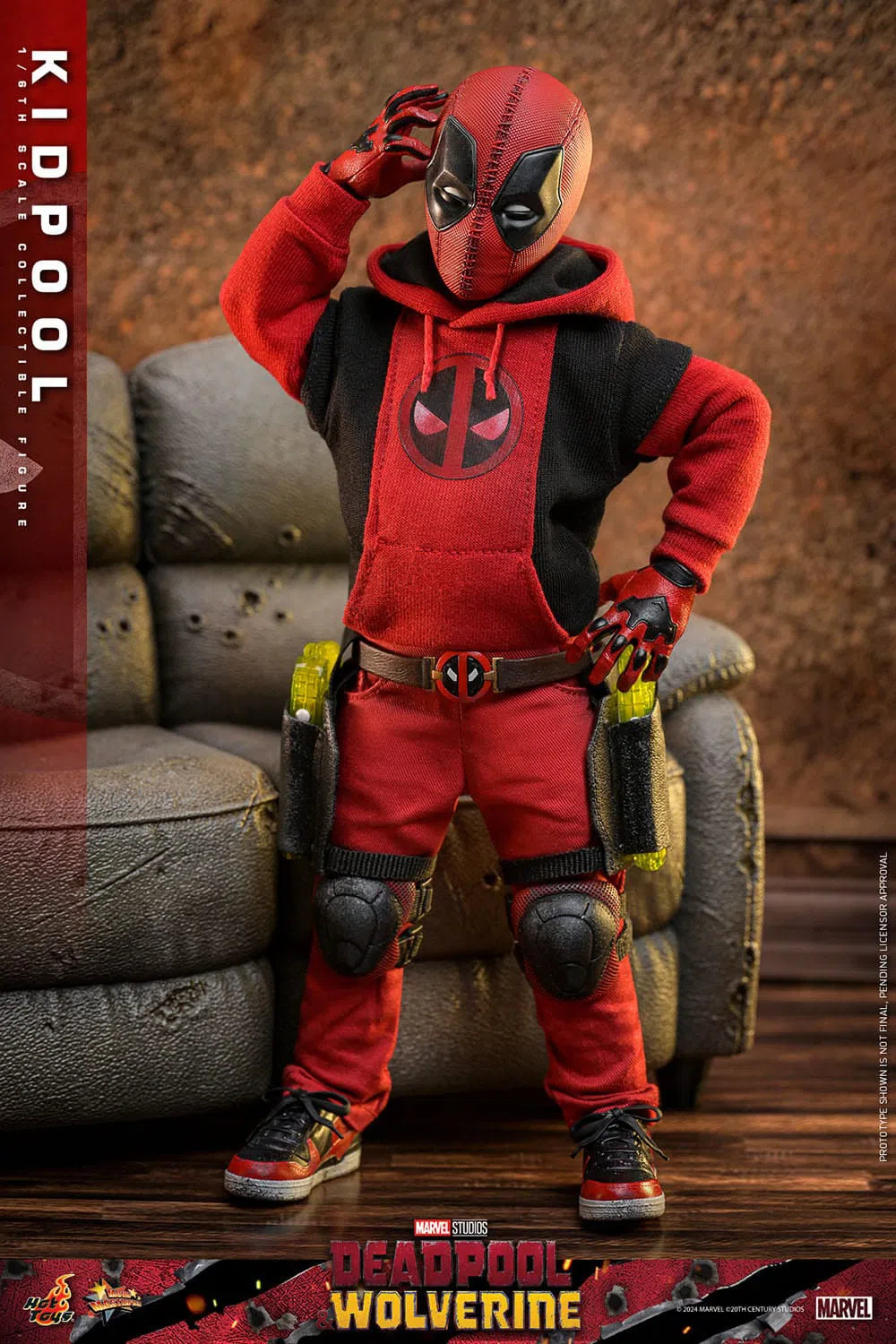 Deadpool & Wolverine: Kidpool: Hot Toys Sideshow