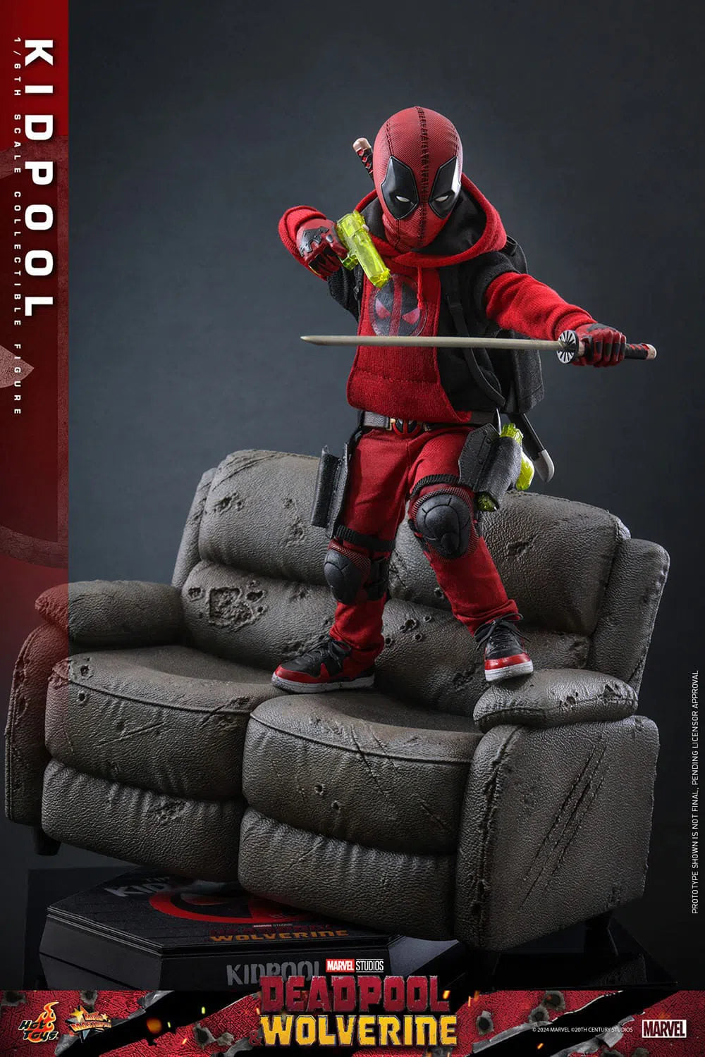 Deadpool & Wolverine: Kidpool: Hot Toys Sideshow