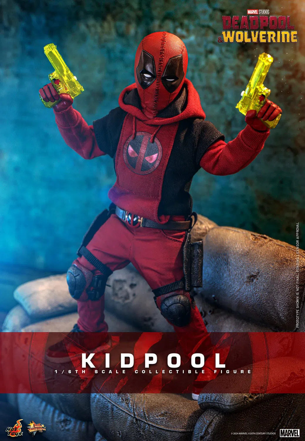 Deadpool & Wolverine: Kidpool: Hot Toys Sideshow