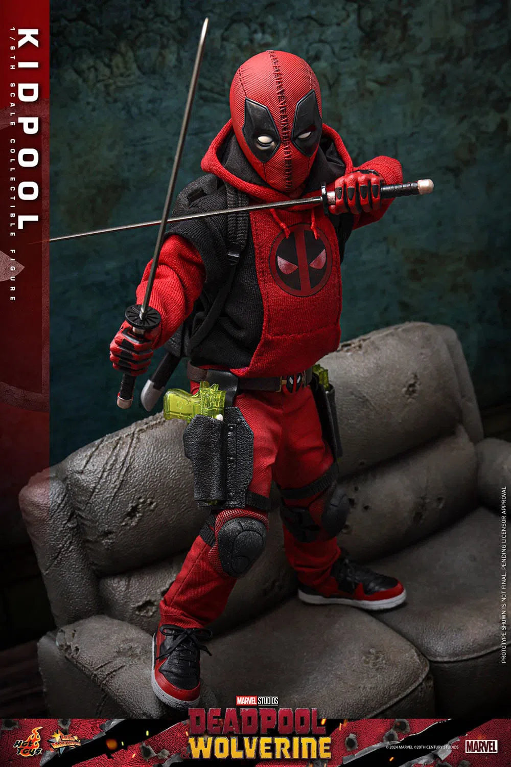 Deadpool & Wolverine: Kidpool: Hot Toys Sideshow