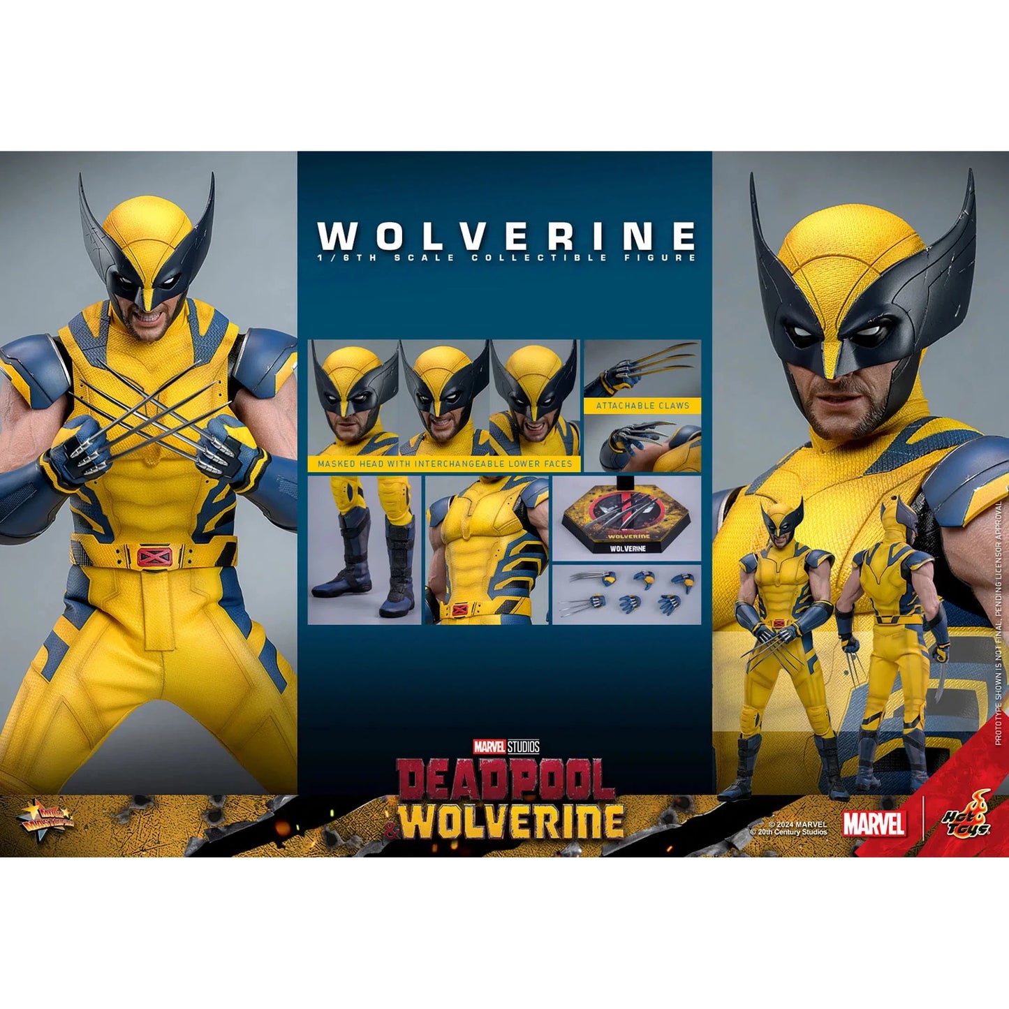 Deadpool & Wolverine: Wolverine - Hot Toys Action Figures