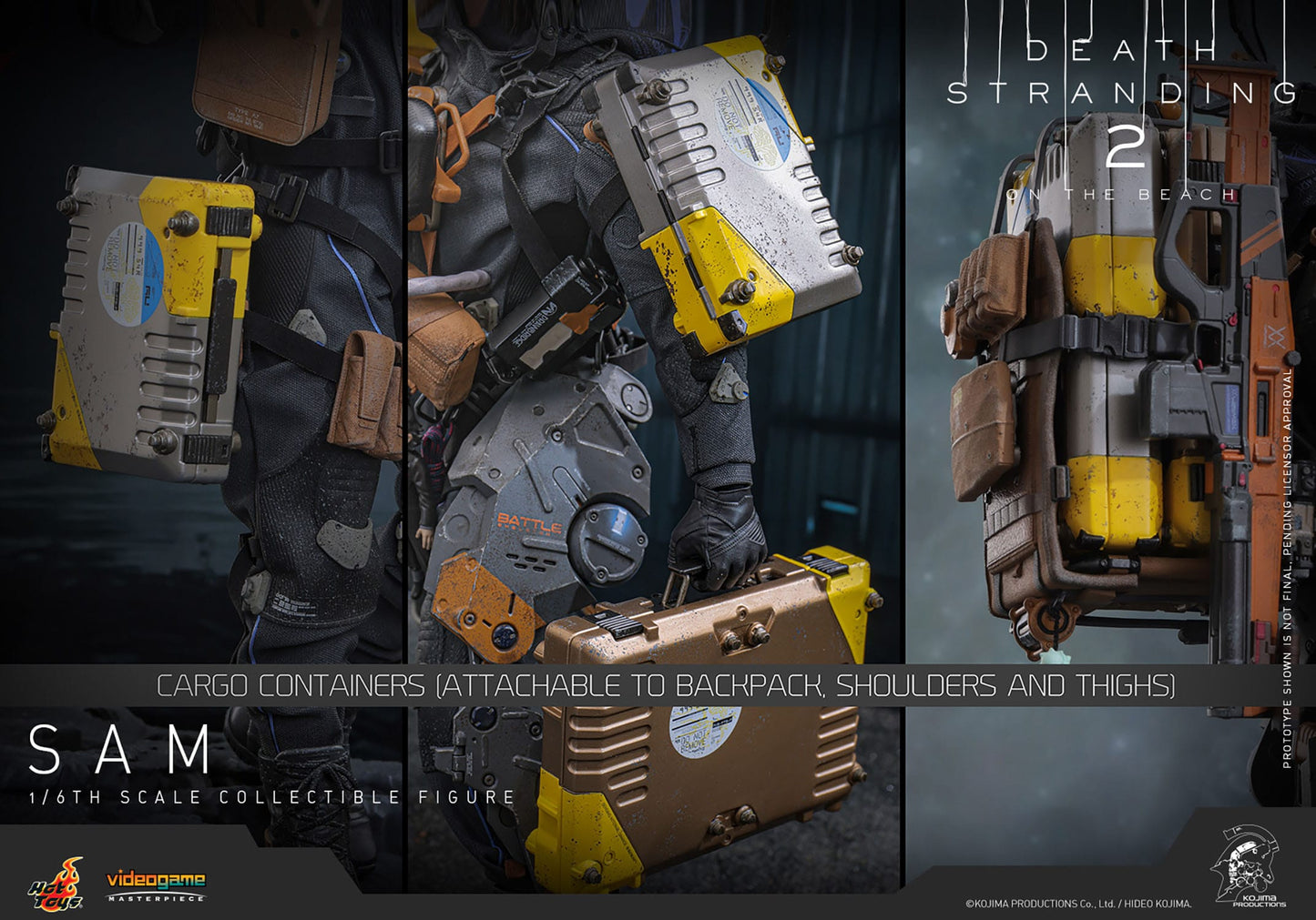 Death Stranding 2: On The Beach: Sam: 1/6th Scale Action Figure - Hot Toys Action Figure