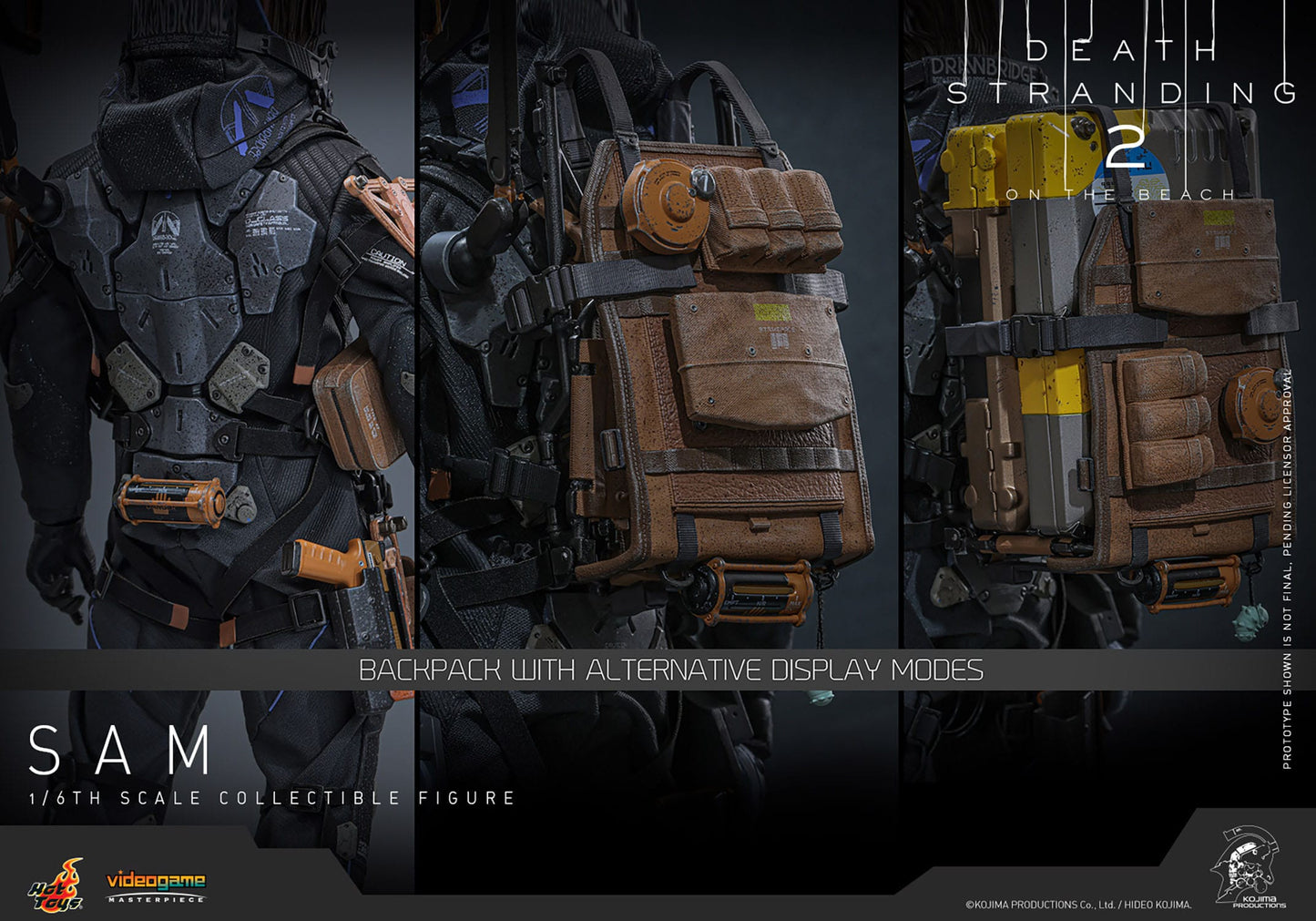 Death Stranding 2: On The Beach: Sam: 1/6th Scale Action Figure - Hot Toys Action Figure