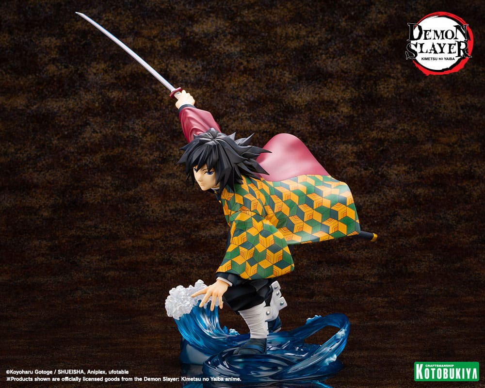 Demon Slayer: Kimetsu no Yaiba ARTFXJ Statue 1/8 Giyu Tomioka 21 cm - Kotobukiya Statues