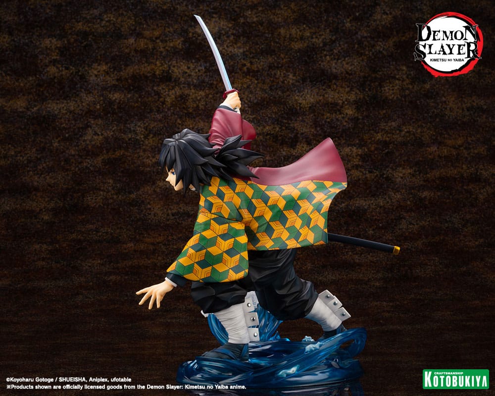 Demon Slayer: Kimetsu no Yaiba ARTFXJ Statue 1/8 Giyu Tomioka 21 cm - Kotobukiya Statues