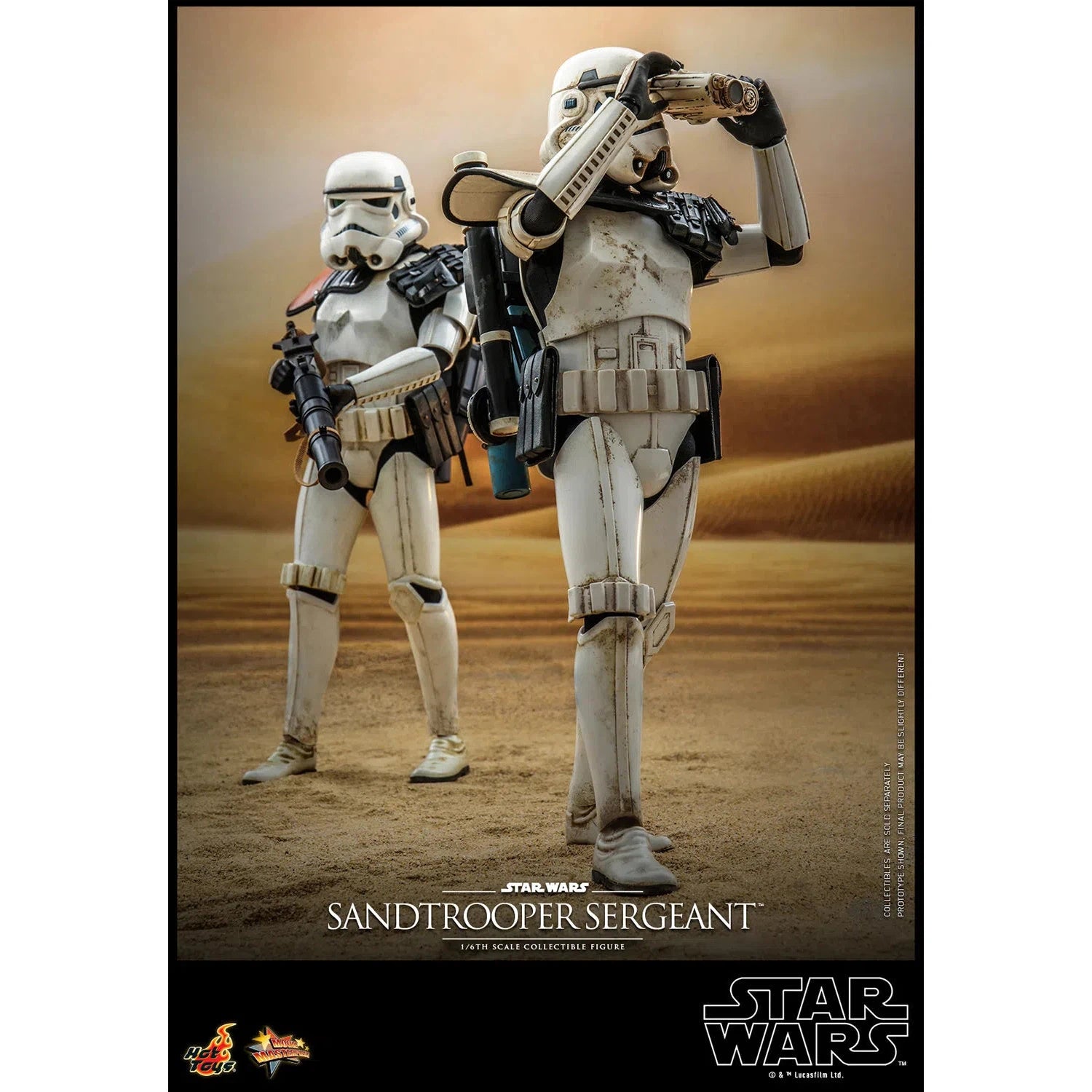 Dewback Deluxe & Sandtrooper Sergeant: Star Wars: A New Hope Hot Toys
