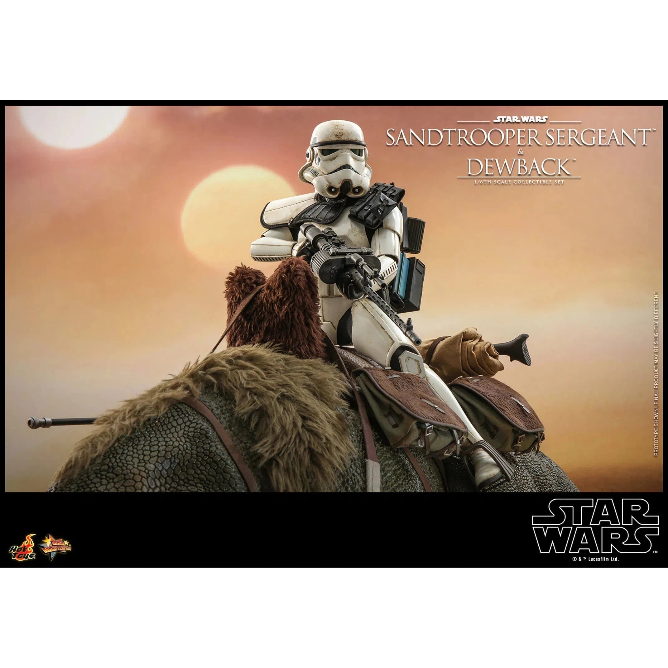 Dewback Deluxe & Sandtrooper Sergeant: Star Wars: A New Hope Hot Toys