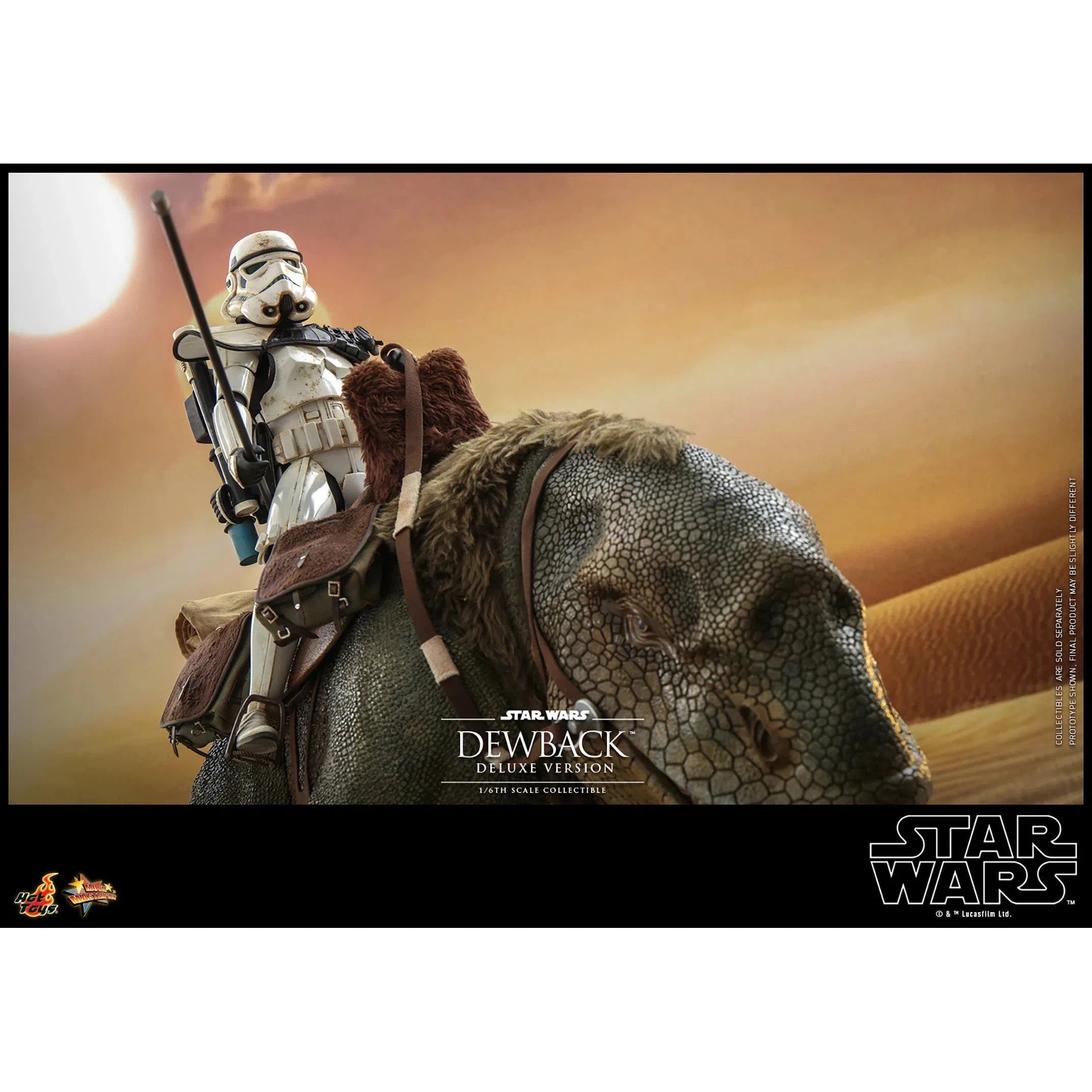 Dewback Deluxe & Sandtrooper Sergeant: Star Wars: A New Hope Hot Toys