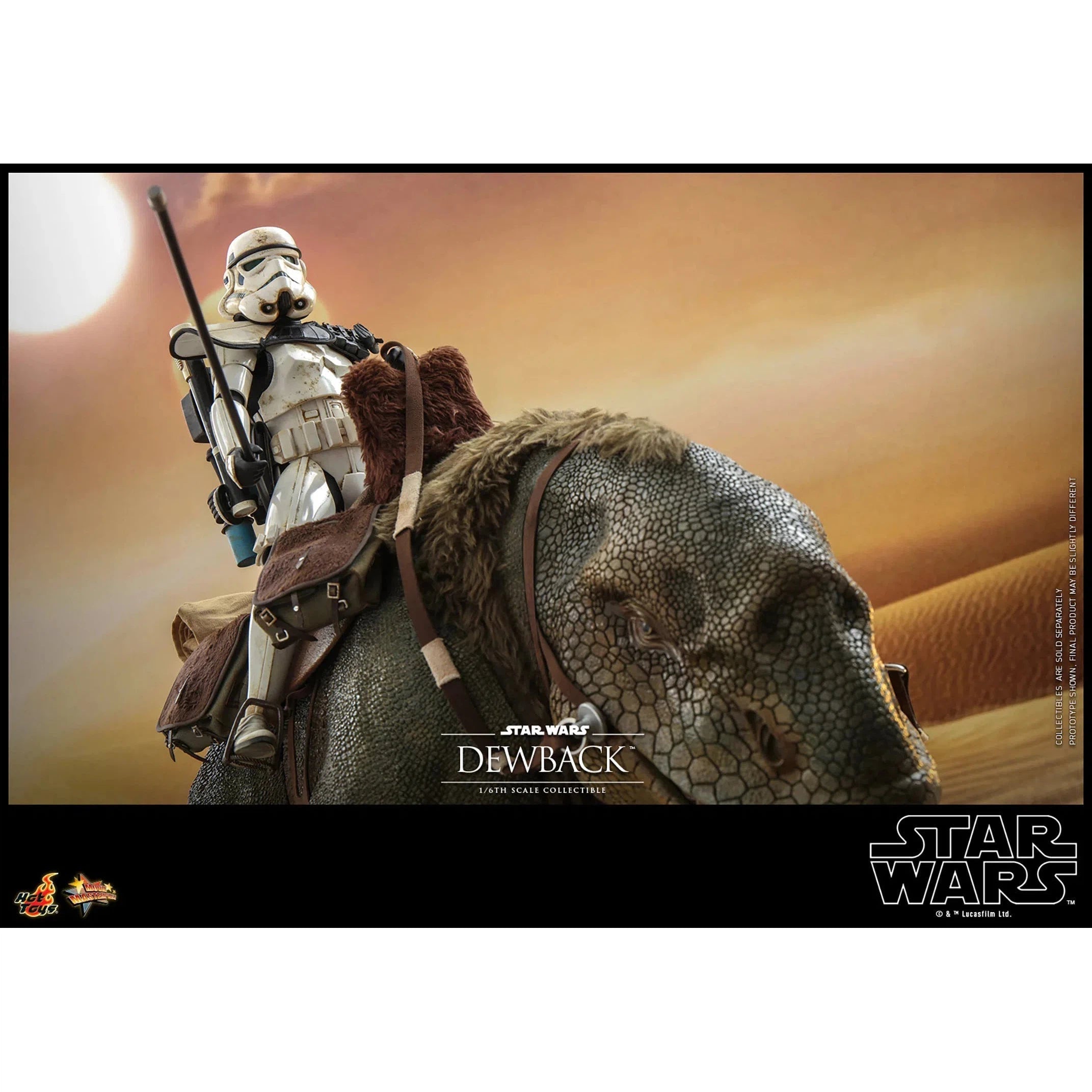 Dewback Deluxe & Sandtrooper Sergeant: Star Wars: A New Hope Hot Toys