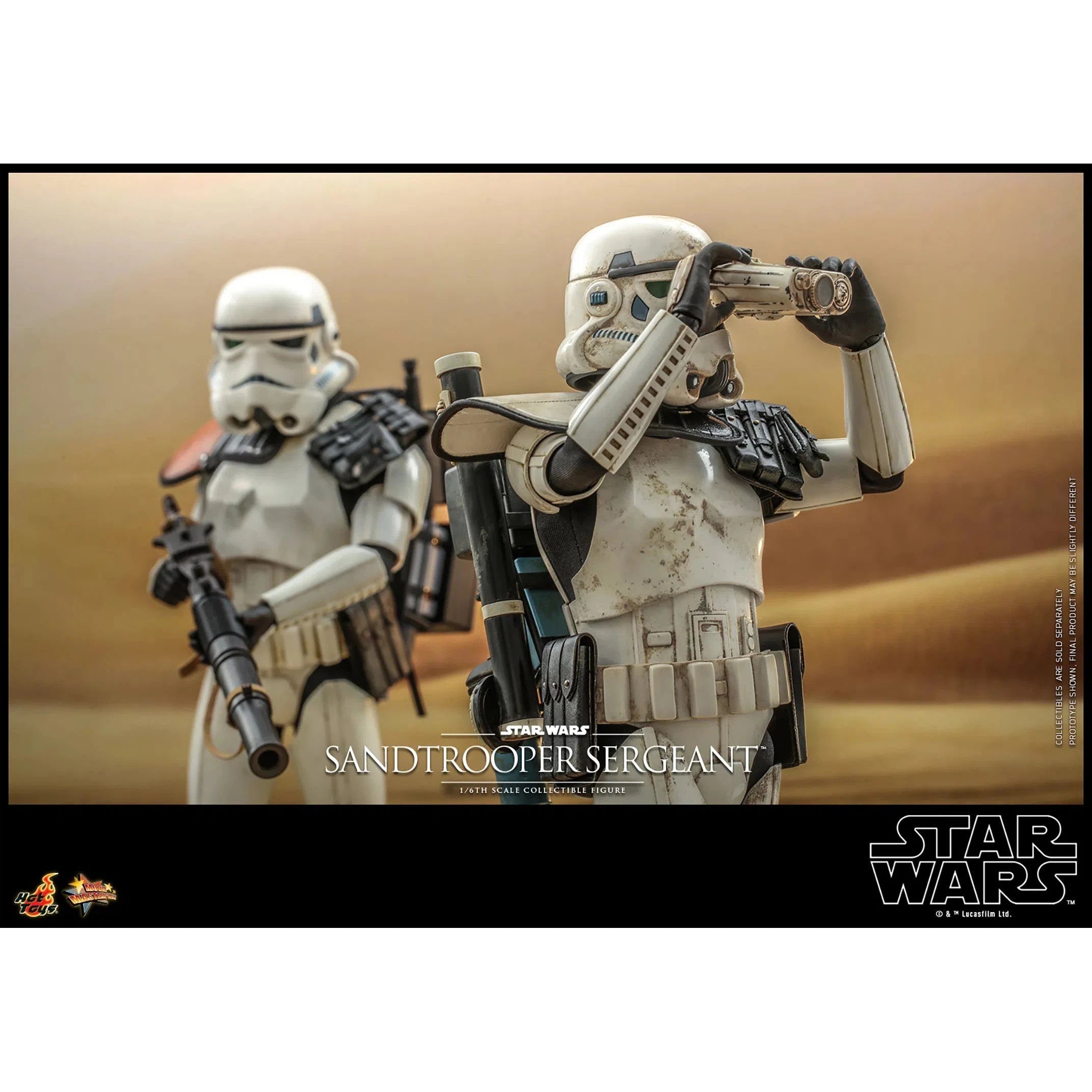 Dewback Deluxe & Sandtrooper Sergeant: Star Wars: A New Hope Hot Toys