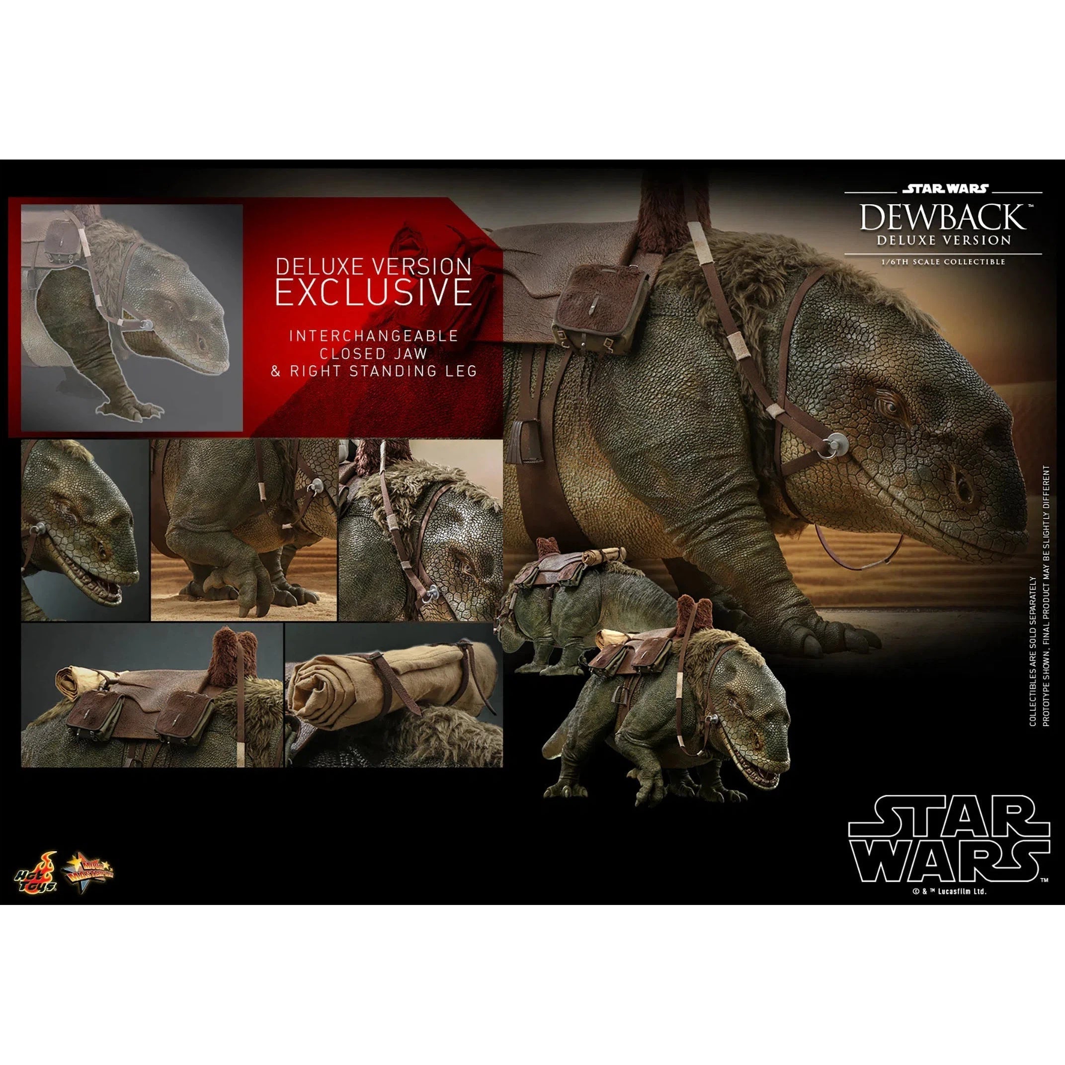 Dewback Deluxe & Sandtrooper Sergeant: Star Wars: A New Hope Hot Toys