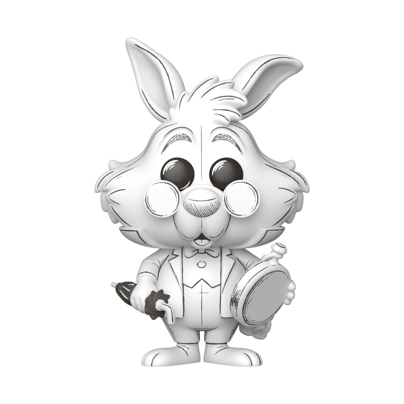 Disney POP!: Alice in Wonderland: White Rabbit (Sketched) #1650: Vinyl Figure - Funko Action Figure