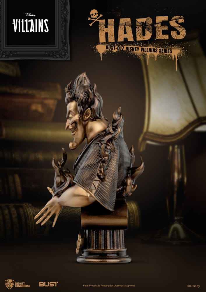 Disney Villains: Hades: Bust - Beast Kingdom Toys Statues & Busts