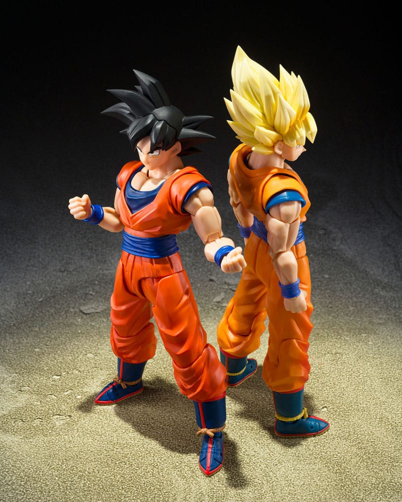 Dragon Ball Z S.H.Figuarts Action Figure Son Goku (The Kind-Hearted Saiyan) 14 cm - Bandai Tamashii Nations Action Figures