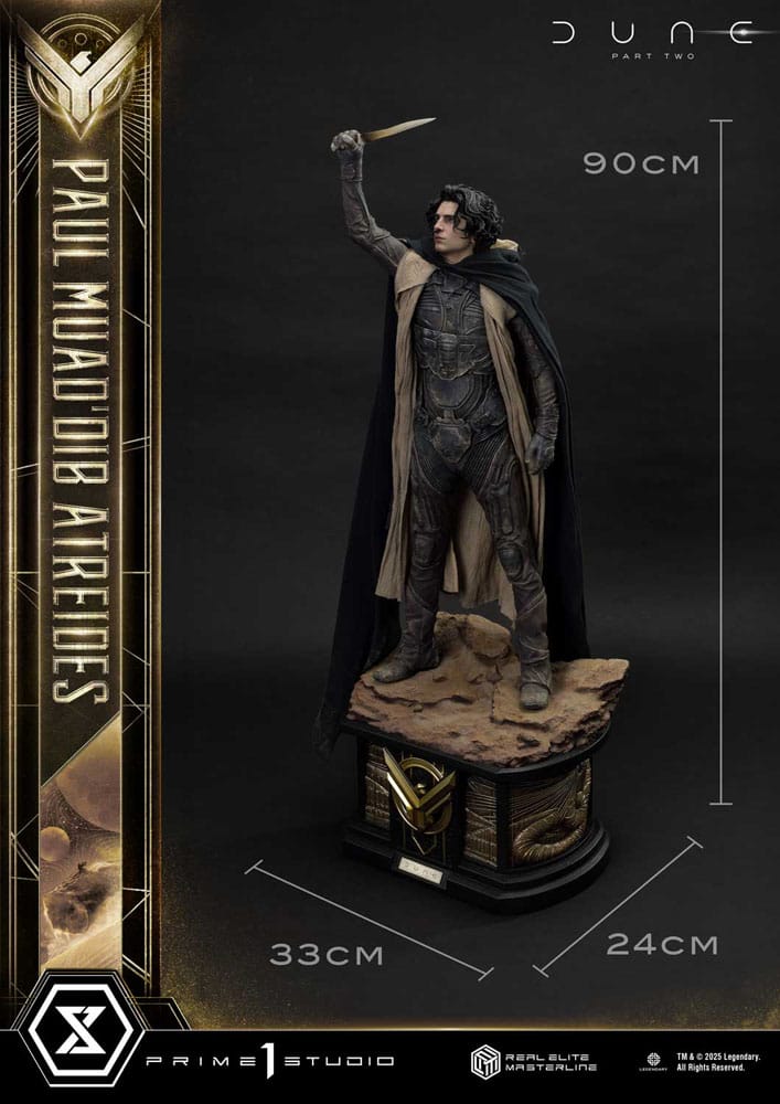 Dune: Part Two Real Elite Masterline Series Statue 1/3 Paul Atreides 90 cm - Prime 1 Studio Statue
