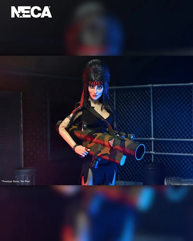Elvira: Mistress Of The Dark: Commando Elvira: 8" Clothed Action Figure Neca
