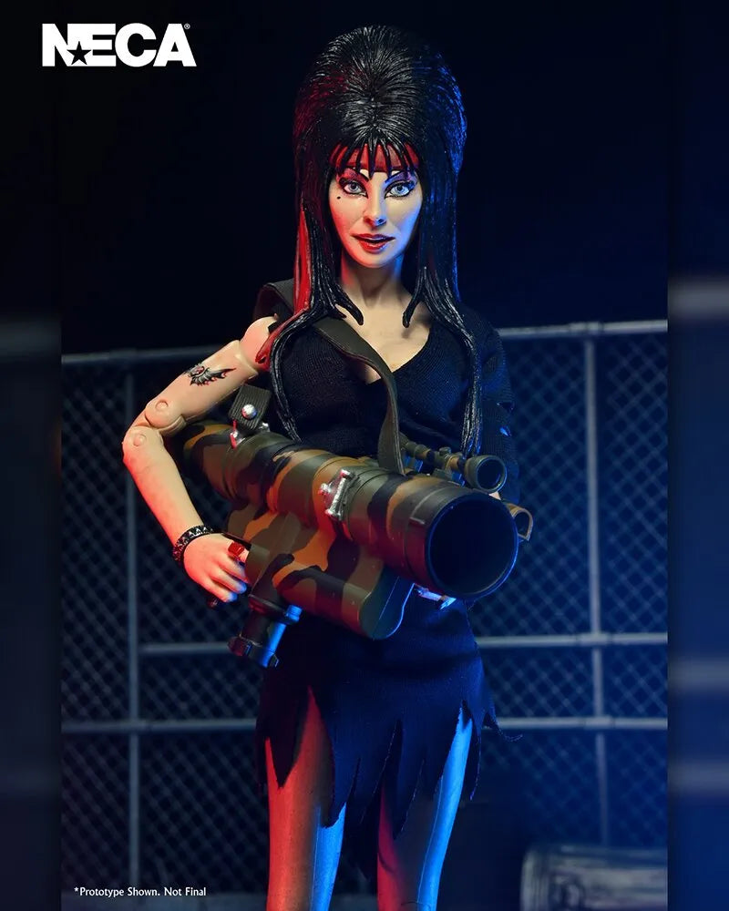 Elvira: Mistress Of The Dark: Commando Elvira: 8" Clothed Action Figure Neca