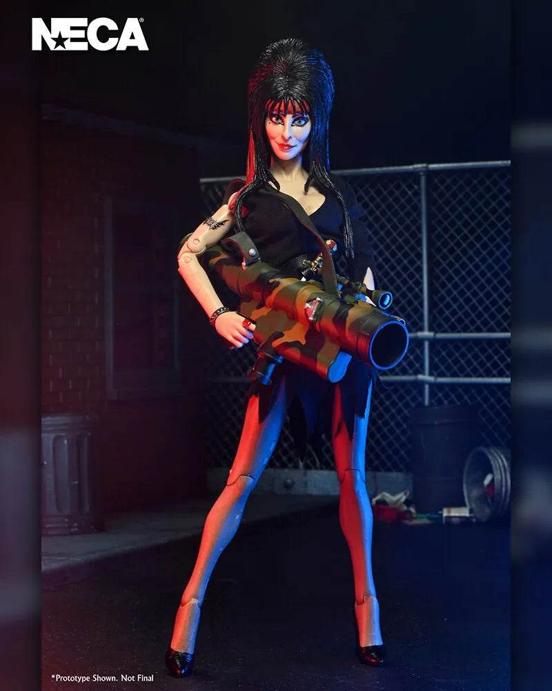 Elvira: Mistress Of The Dark: Commando Elvira: 8" Clothed Action Figure Neca