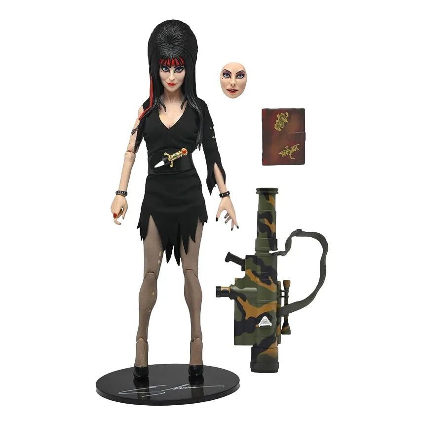 Elvira: Mistress Of The Dark: Commando Elvira: 8" Clothed Action Figure Neca