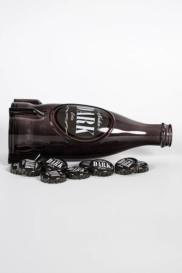 Fallout: Nuka Cola Dark Glass Bottle & Caps DEVplus
