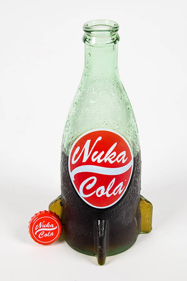 Fallout: Nuka Cola Glass Bottle & Caps - DEVplus Action Figure