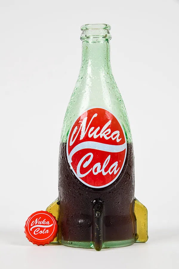 Fallout: Nuka Cola Glass Bottle & Caps - DEVplus Action Figure