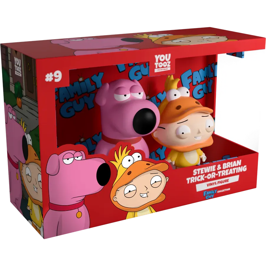 Family Guy: Stewie & Brian Trick or Treating: Vinyl Figure: YouTooz: #9 YouTooz