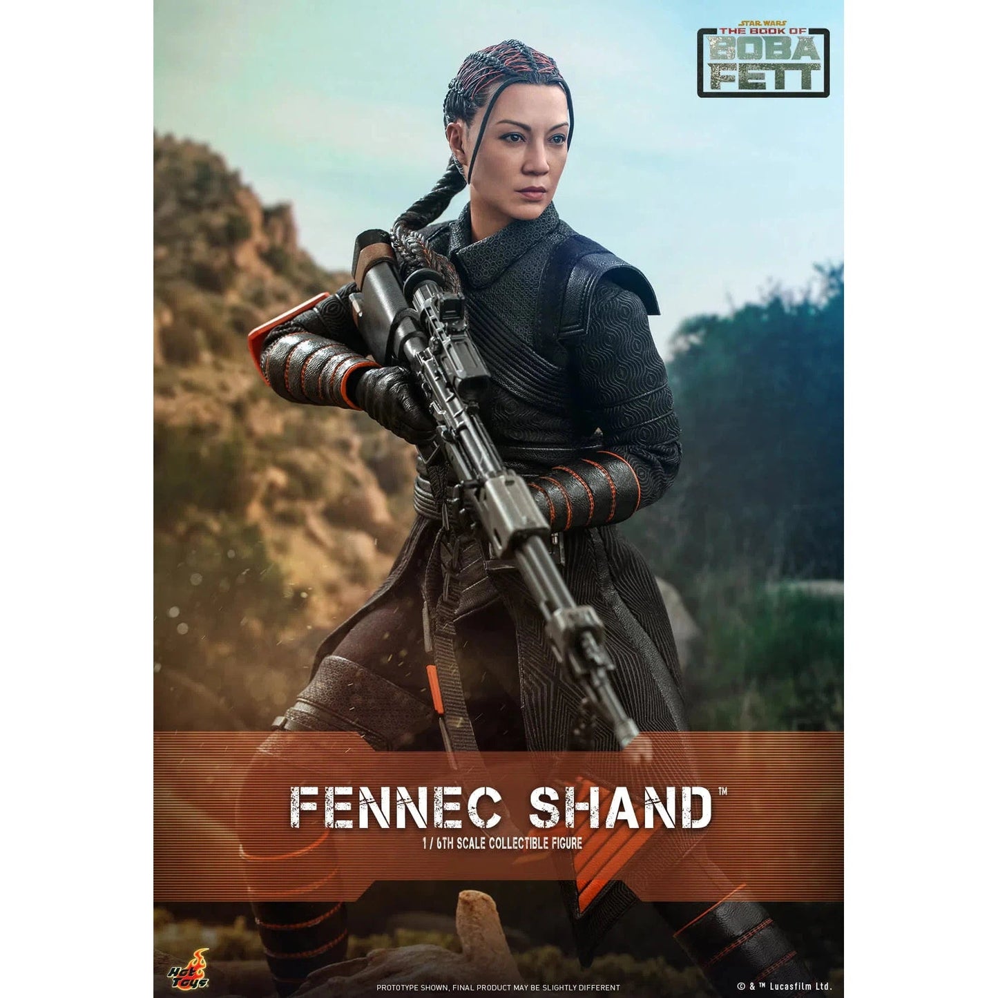 Fennec Shand: Star Wars: The Book Of Boba Fett: TMS068 - Hot Toys Action Figure