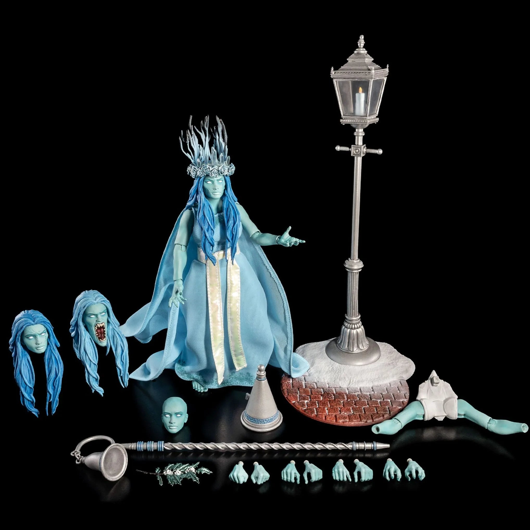 Figura Obscura: The Ghost of Christmas Past: (Haunted Blue Ver.) Action Figure Four Horsemen