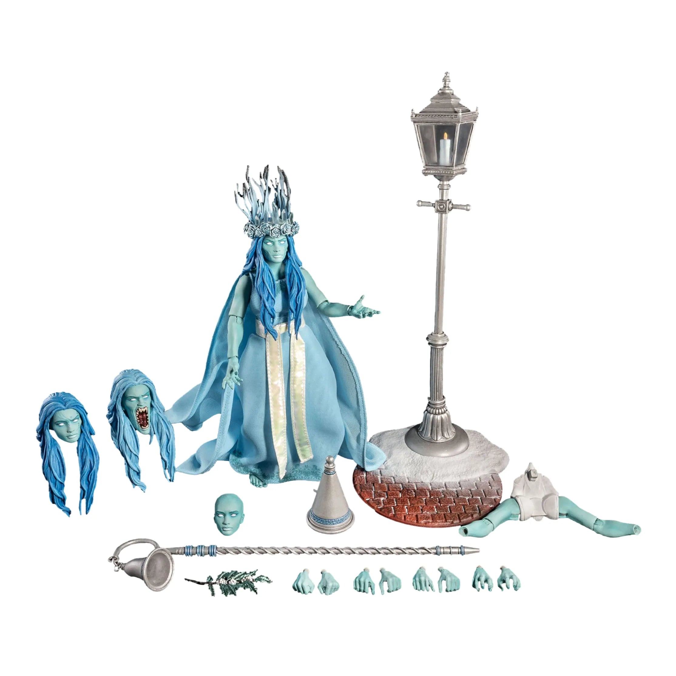 Figura Obscura: The Ghost of Christmas Past: (Haunted Blue Ver.) Action Figure Four Horsemen