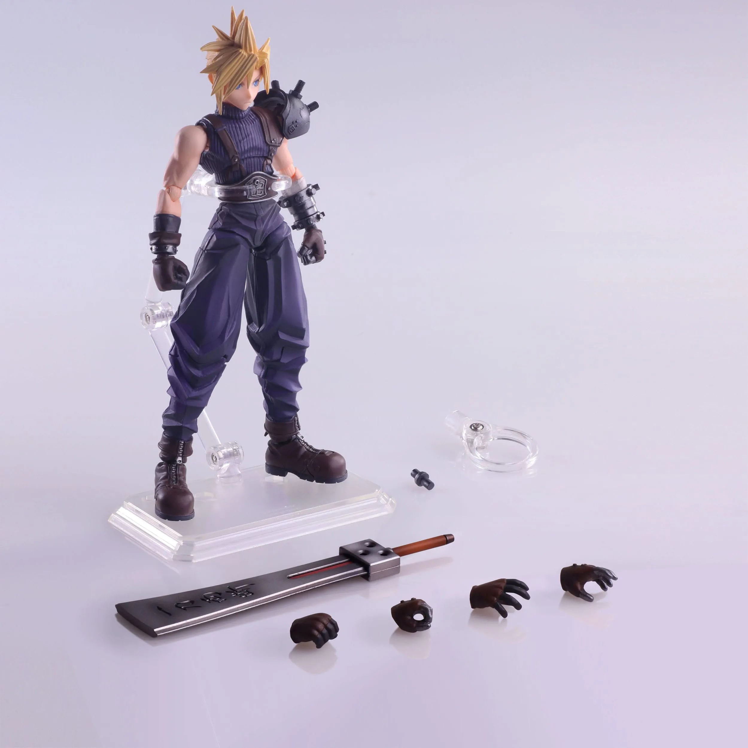 Final Fantasy VII: Bring Arts: Cloud Strife (Hardedge Ver.): Action Figure Square Enix