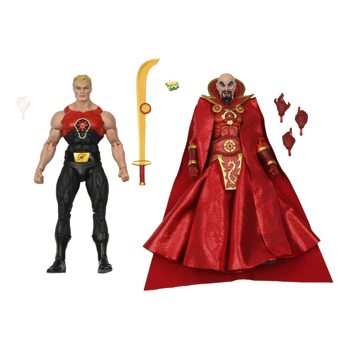 Flash Gordon: Flash Ming (1980 Movie) (SDCC Exclusive): Ultimate Inch:  Action Figure 2-Pack